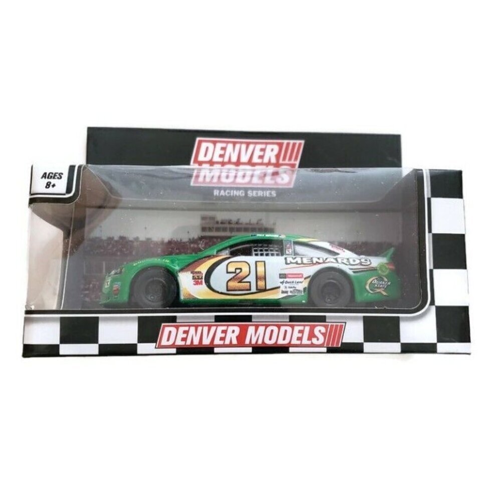 NASCAR Paul Menard #21 Quaker State Ford Fusion Die Cast Denver Models Ages 8+